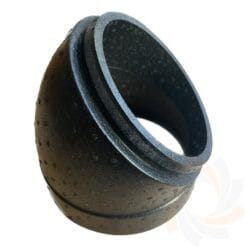 Aansluitbocht 45gr. WHR 930 / ComfoD 350 / ComfoAir 350