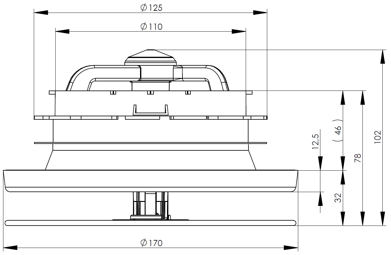 Ventilatieventiel Zehnder ComfoGrid Luna - Image 4
