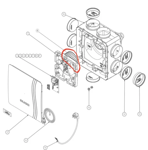 Ventilator Duco Silent/Connect/Focus - Afbeelding 3