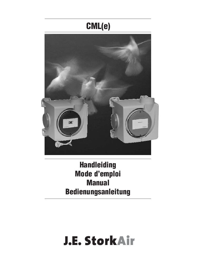 Stork-CML-CMLe-Handleiding Handleiding Stork CML/CMLe (Archief)