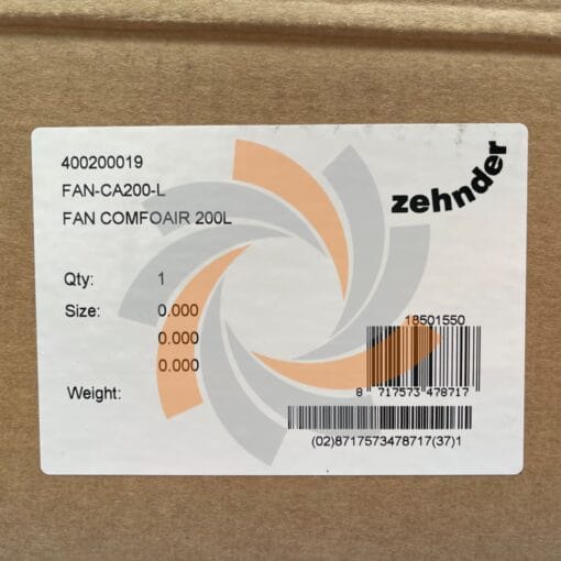 Fan WHR-920 / Comfoair 200 / ComfoD 250 - Linksdraaiend - 400200019 - Afbeelding 6