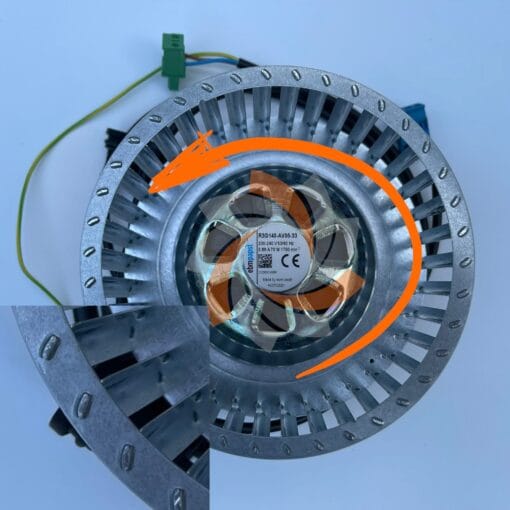 Fan WHR-920 / Comfoair 200 / ComfoD 250 - Linksdraaiend - 400200019 - Afbeelding 2