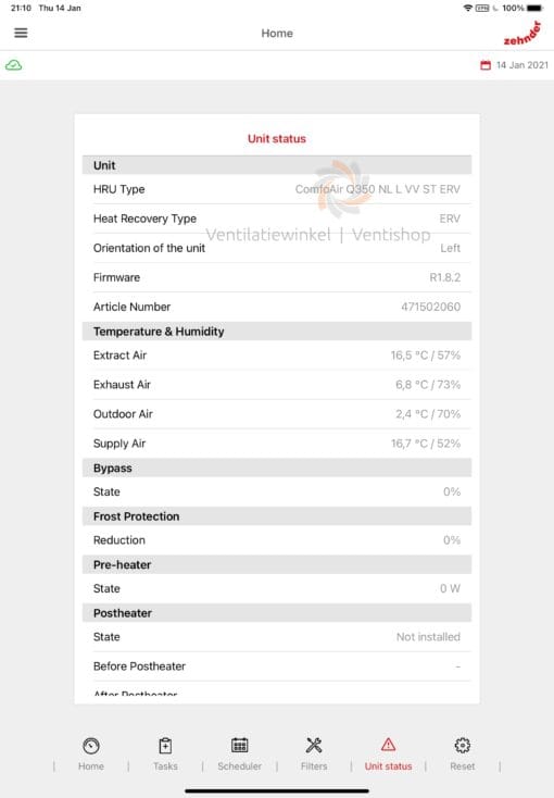 Zehnder ComfoConnect Pro Gateway - Afbeelding 6