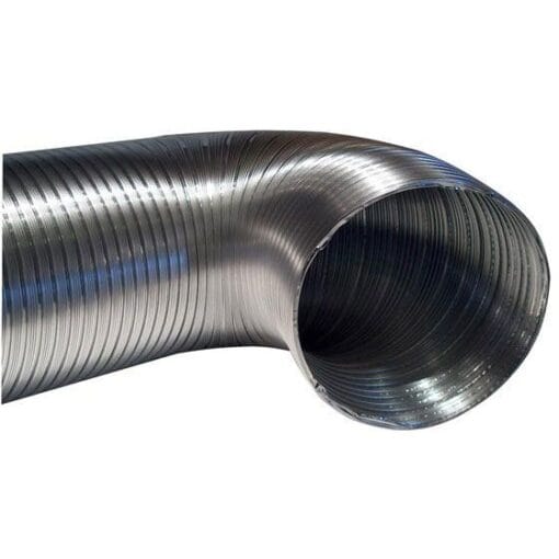 Aluminium semi-flexibele slang 125 mm. (L=3M)