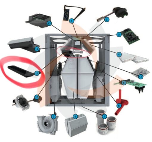 Vorstvrijelement Zehnder ComfoAir Q - Afbeelding 4