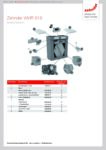 WHR 918 (ComfoAir 180) | Serviceonderdelen ( Parts / Teilen )